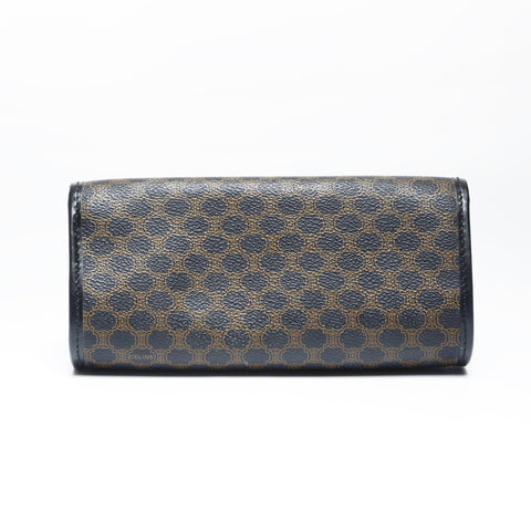 CELINE Macadam PVC Pouch PVC black WS24283