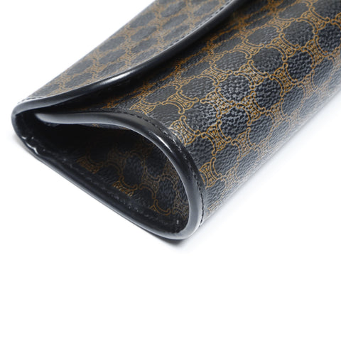 CELINE Macadam PVC Pouch PVC black WS24283