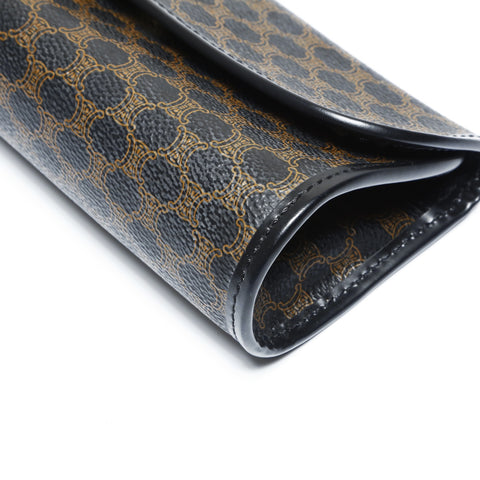 CELINE Macadam PVC Pouch PVC black WS24283