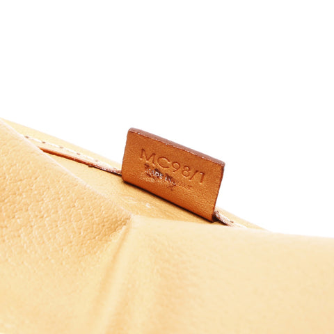 CELINE Macadam PVC Pouch PVC Brown WS24284