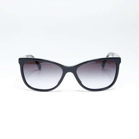 CHANEL Chain Temple sunglasses black WS24285