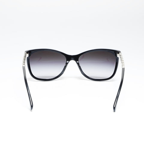 CHANEL 链条镜腿太阳镜 黑色 WS24285