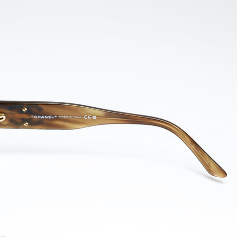 CHANEL COCO Mark sunglasses Brown WS24289