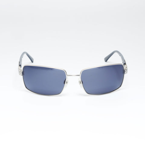 CHANEL Metal frame sunglasses gray WS24291