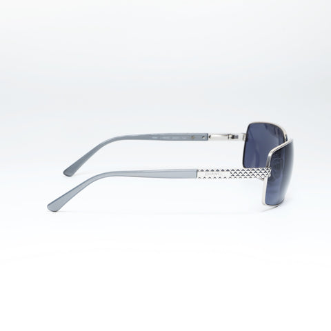 CHANEL Metal frame sunglasses gray WS24291