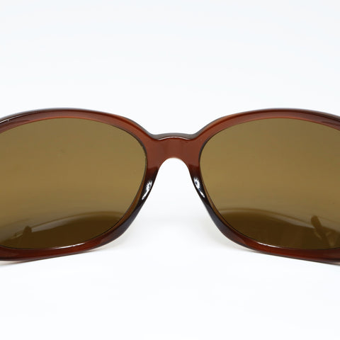 CHANEL Camelia sunglasses Brown WS24292