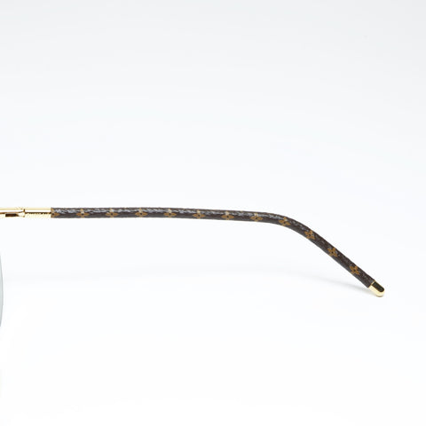 LOUIS VUITTON Sunglasses clockwise sunglasses Brown WS24293