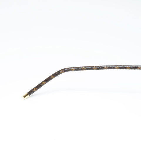 LOUIS VUITTON Sunglasses clockwise sunglasses Brown WS24293