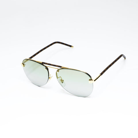 LOUIS VUITTON Sunglasses clockwise sunglasses Brown WS24293