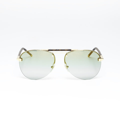 LOUIS VUITTON Sunglasses clockwise sunglasses Brown WS24293