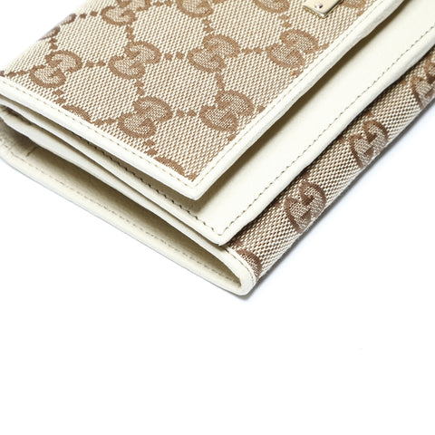 GUCCI GG canvas Purse canvas beige WS24298