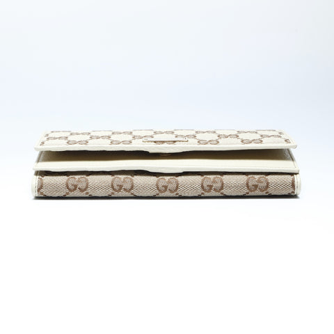 GUCCI GG canvas Purse canvas beige WS24298
