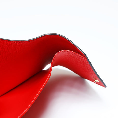 LOUIS VUITTON Yayoi Kusama LV x YK Portefeuille Victorine Painted Dot Monogram 2023 M81865 Tri-fold wallet Brown WS24300