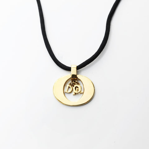 Christian Dior logo Necklace gold WS24301