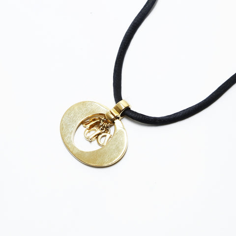 Christian Dior logo Necklace gold WS24301