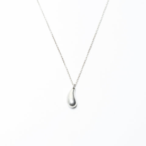 TIFFANY&Co. teardrop Necklace Silver WS24303