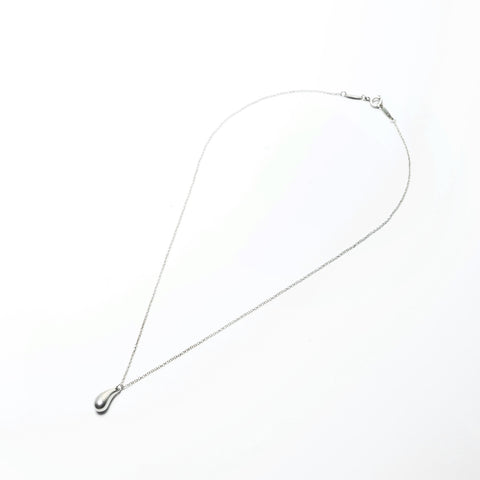 TIFFANY&Co. teardrop Necklace Silver WS24303