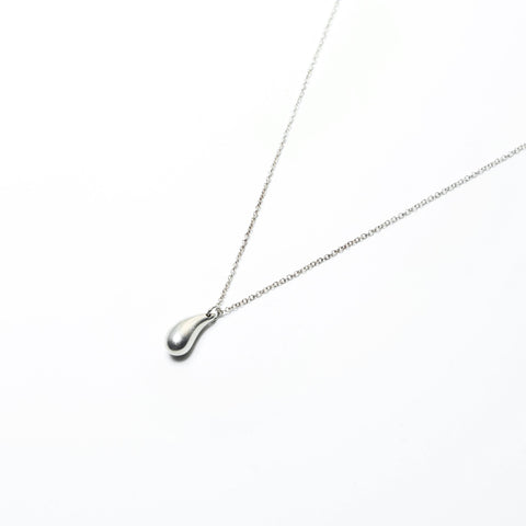 TIFFANY&Co. teardrop Necklace Silver WS24303