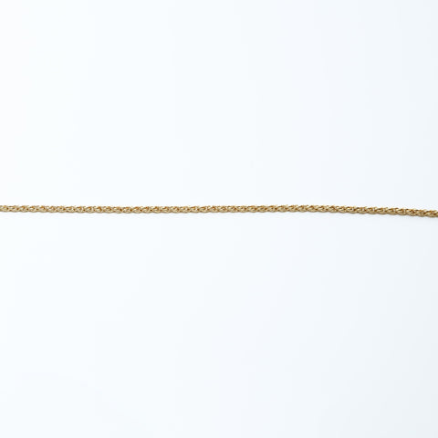 Christian Dior CD logo Necklace gold WS24304