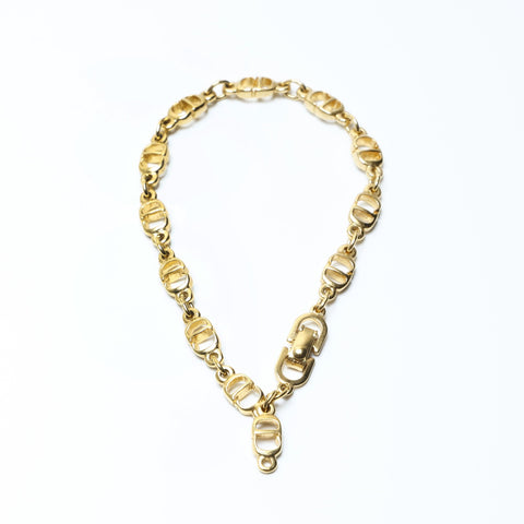 Christian Dior CD logo bracelet gold WS24305