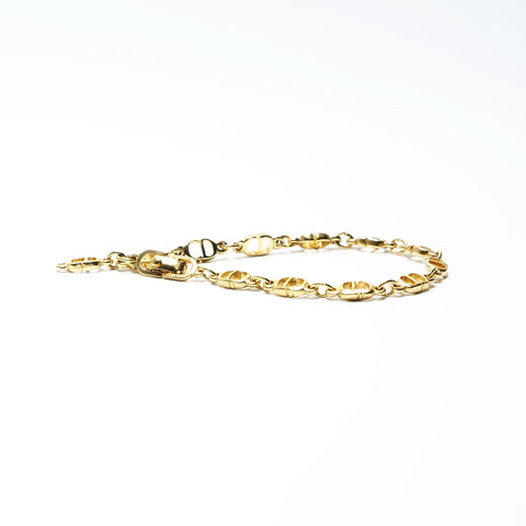 Christian Dior CD logo bracelet gold WS24305