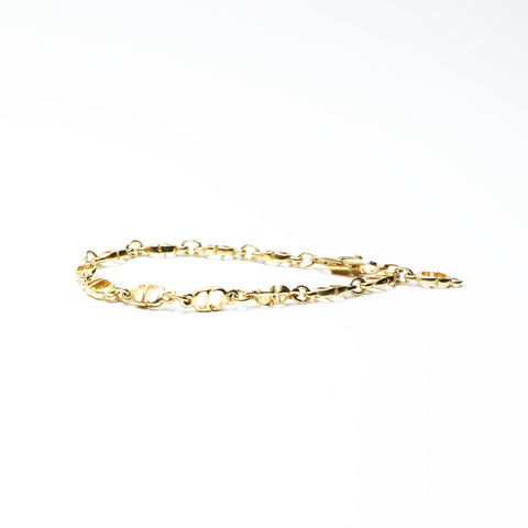 Christian Dior CD logo bracelet gold WS24305