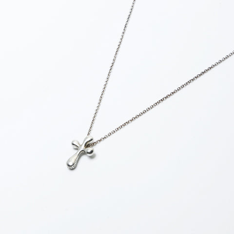 TIFFANY&Co. Cross 925 Necklace Silver WS24312