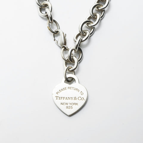 TIFFANY&Co. heart return toe bracelet Silver WS24314