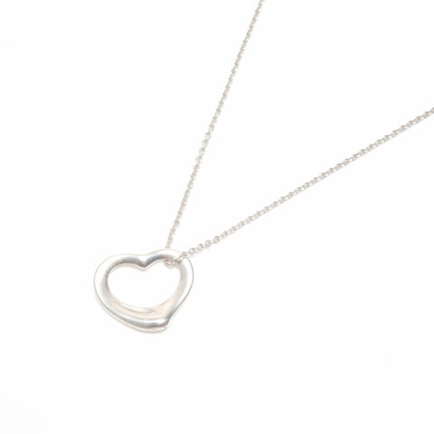 TIFFANY&Co. Open heart Necklace Silver WS24328