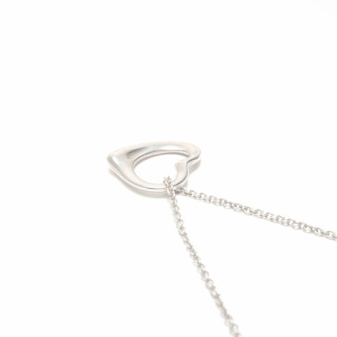 TIFFANY&Co. Open heart Necklace Silver WS24328
