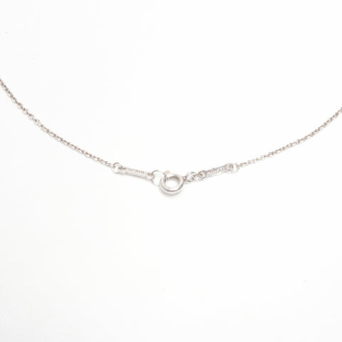 TIFFANY&Co. Open heart Necklace Silver WS24330