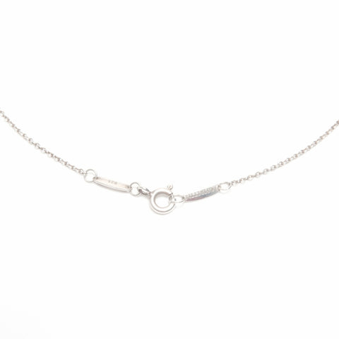 TIFFANY&Co. Open heart Necklace Silver WS24331