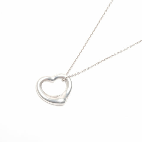 TIFFANY&Co. Open heart Necklace Silver WS24331