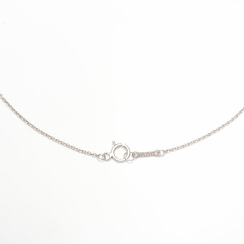 TIFFANY&Co. Open heart Necklace Silver WS24332