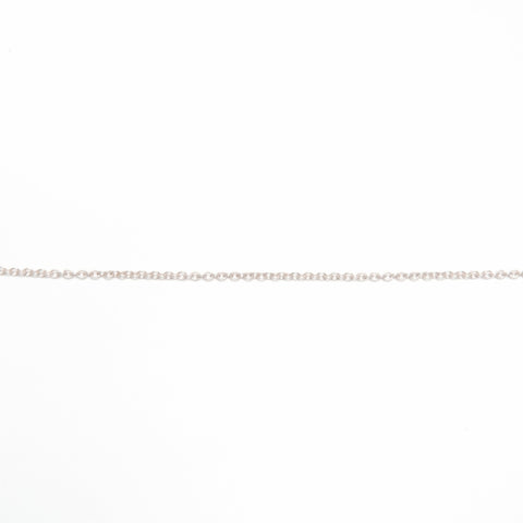 TIFFANY&Co. Open heart 925 Necklace Silver WS24335