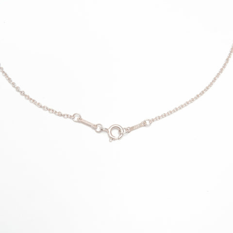 TIFFANY&Co. Open heart 925 Necklace Silver WS24335