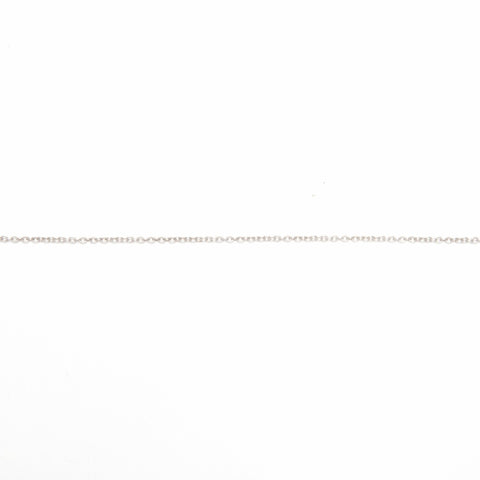 TIFFANY&Co. Open heart 925 Necklace Silver WS24338