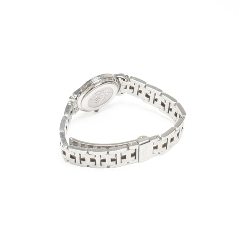 HERMES Clipper Quartz Blue Junk Watches Silver WS24341