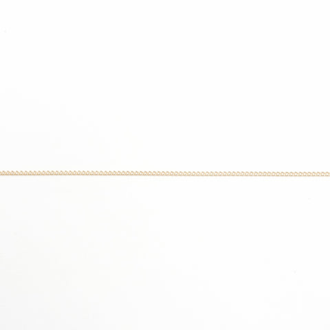 TIFFANY&Co. 750 Ribbon Cross Yellow Gold Necklace gold WS24342