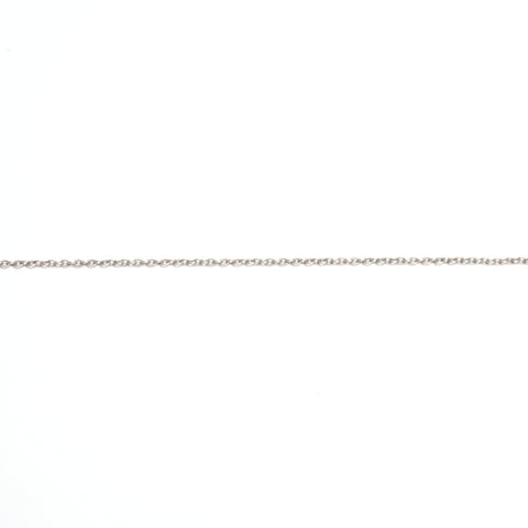 TIFFANY&Co. Open heart 925 Necklace Silver WS24343