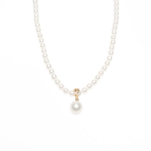 Tasaki Pearl TSASAKI Tasaki Pearl K18 Necklace white WS24344