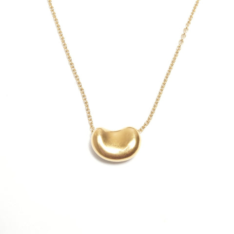 TIFFANY&Co. 750 beans Necklace gold WS24345