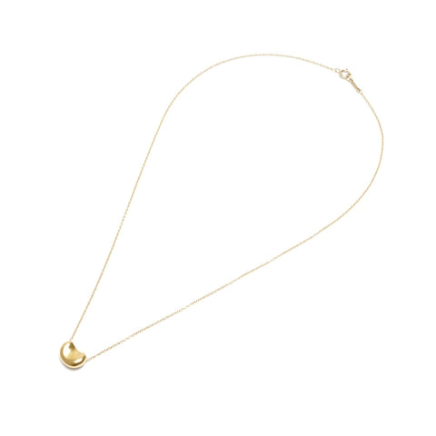 TIFFANY&Co. 750 beans Necklace gold WS24345