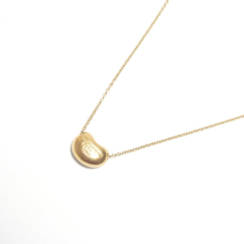 TIFFANY&Co. 750 beans Necklace gold WS24345