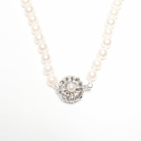 Tasaki Pearl Necklace white WS24346