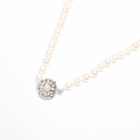 Tasaki Pearl Necklace white WS24346