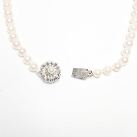 Tasaki Pearl Necklace white WS24346
