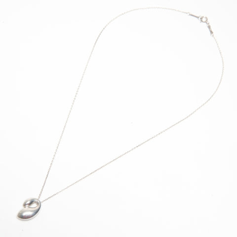 TIFFANY&Co. Open heart 925 Necklace Silver WS24348