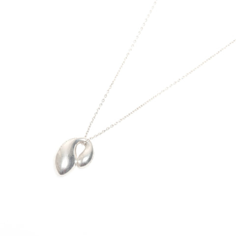 TIFFANY&Co. Open heart 925 Necklace Silver WS24348