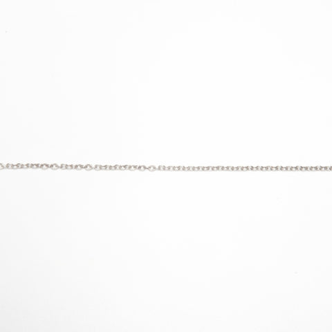 TIFFANY&Co. Double Tear Drop 925 Necklace Silver WS24349